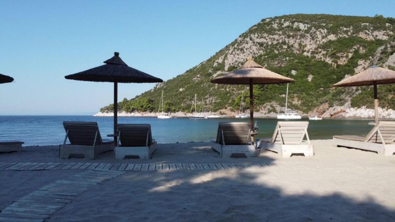 Limnonari Beach Rooms Skopelos Dış mekan fotoğraf