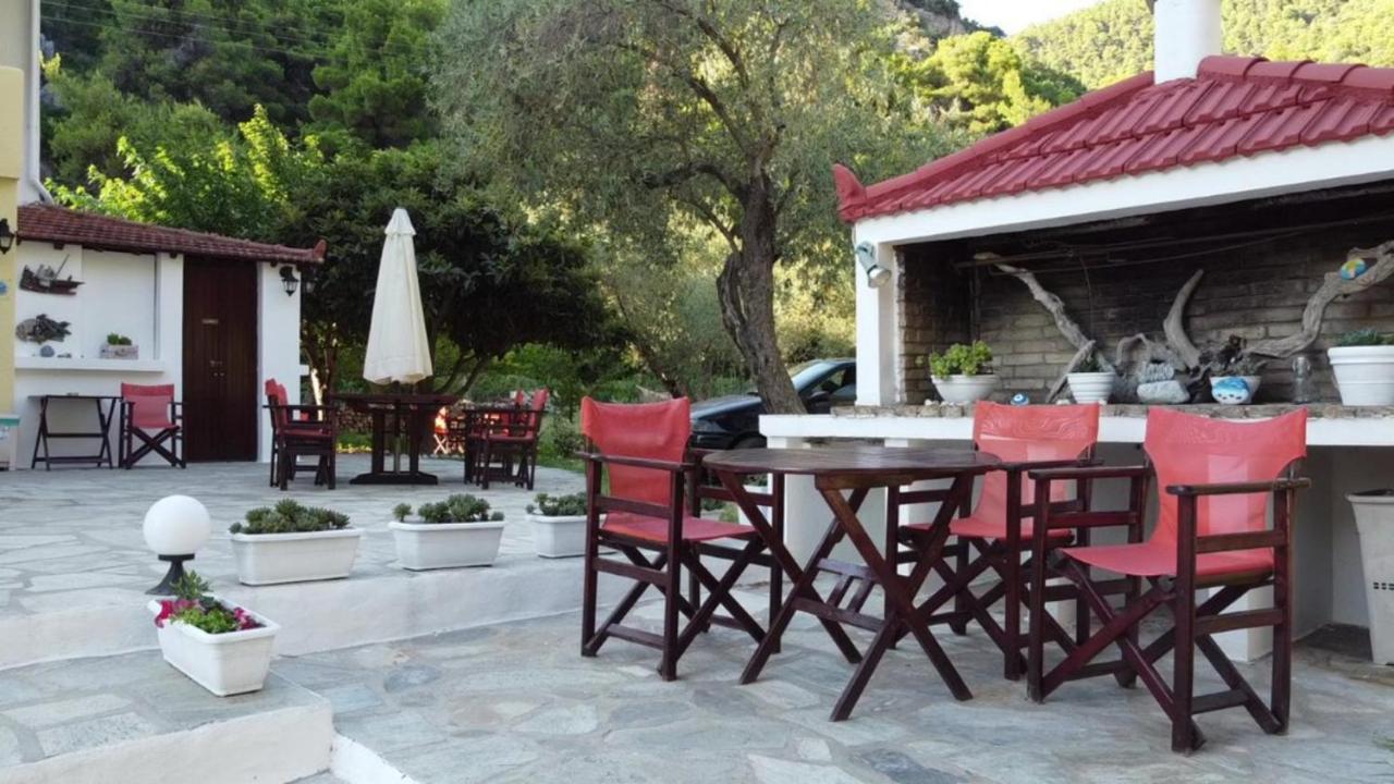 Limnonari Beach Rooms Skopelos Dış mekan fotoğraf