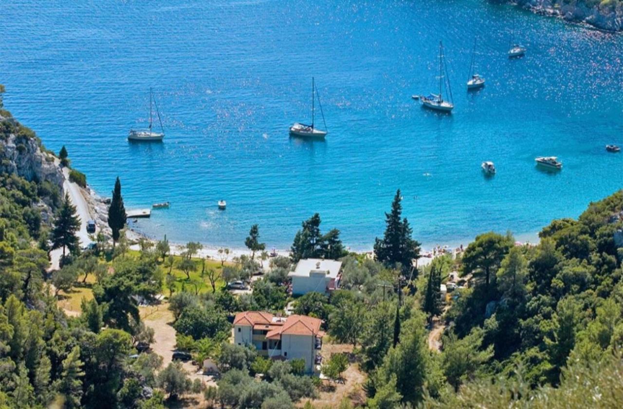 Limnonari Beach Rooms Skopelos Dış mekan fotoğraf